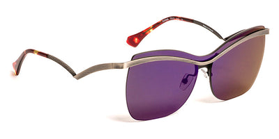 J.F. Rey® Diana JFR Diana 7013 60 - 7013 Dark Purple Mask/Brushed Silver Sunglasses