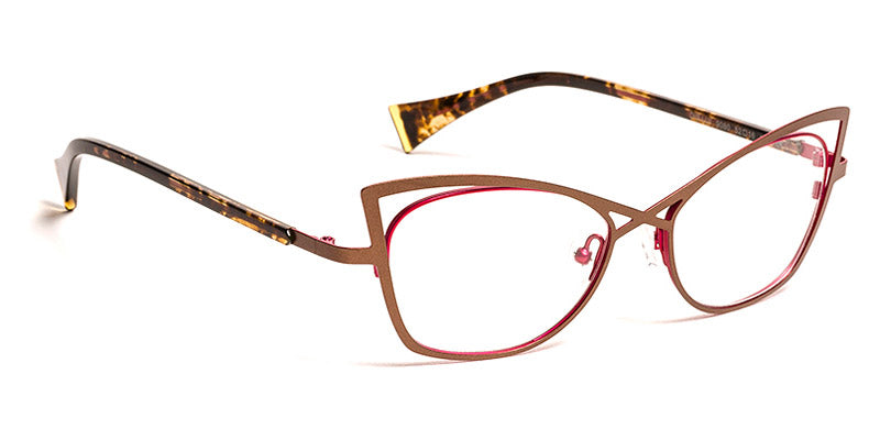 J.F. Rey® Dislui JFR Dislui 9080 52 - 9080 Brown/Fuchsia Eyeglasses