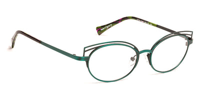 J.F. Rey® Dona JFR Dona 4949 50 - 4949 Emerald Brushed Eyeglasses