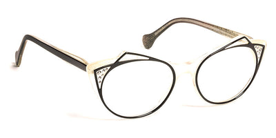 J.F. Rey® Dring JFR Dring ST1000 52 - ST1000 Black/Ivory Spangles/Strass Pink Eyeglasses