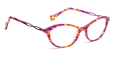 J.F. Rey® Express JFR Express 7572 53 - 7572 Pink Fabric/Temple Pink/Purple Eyeglasses
