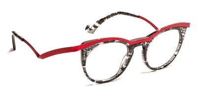 J.F. Rey® Extra JFR Extra ST1030 47 - ST1030 Black/Red/Crystal Stones Eyeglasses