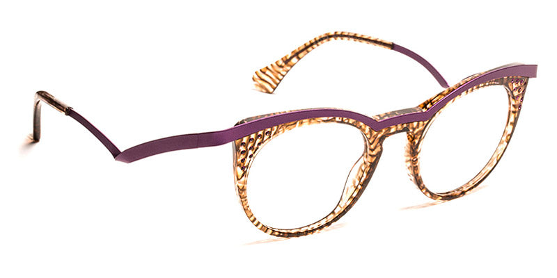 J.F. Rey® Extra JFR Extra ST9070 47 - ST9070 Brown/Purple/Purple Stones Eyeglasses