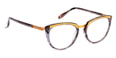 J.F. Rey® Fricote JFR Fricote 0050 50 - 0050 Black Spotlight/Yellow Gold Eyeglasses