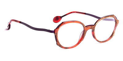 J.F. Rey® Gill JFR Gill 3570 47 - 3570 Red Spangles/Purple Eyeglasses