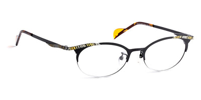 J.F. Rey® Griotte JFR Griotte 0010 49 - 0010 Black/Silver Eyeglasses