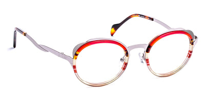 J.F. Rey® Guetty JFR Guetty 3005 47 - 3005 Gradient Red/Shiny Gunmetal Eyeglasses
