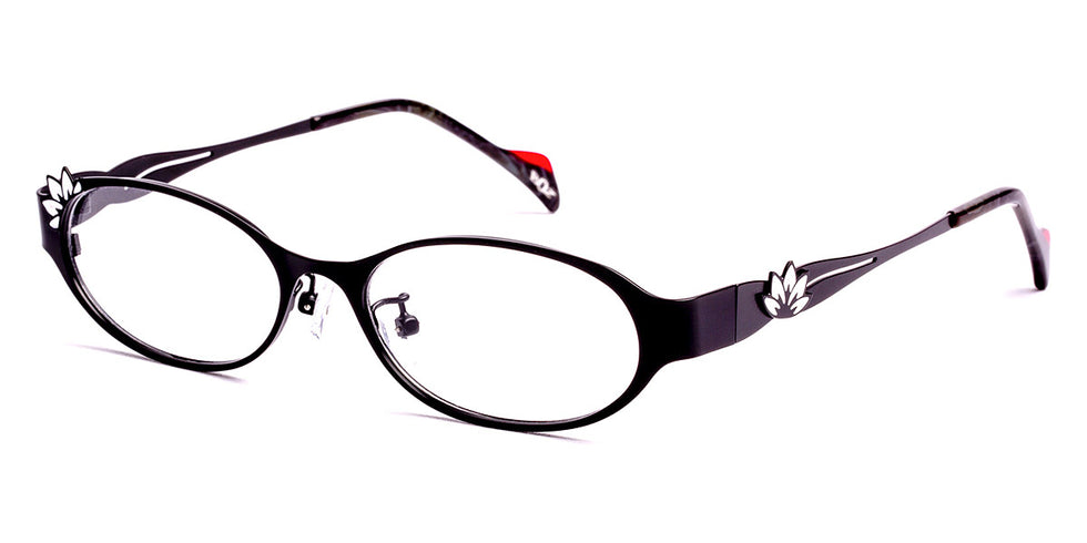 J.F. Rey® Idriss JFR Idriss 0010 51 - 0010 Black/White Eyeglasses