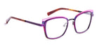 J.F. Rey® Imila JFR Imila 9080 51 - 9080 Stripes Pink/Brushed Plum Eyeglasses
