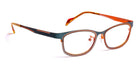 J.F. Rey® Issy JFR Issy 4060 51 - 4060 Khaki/Orange Eyeglasses