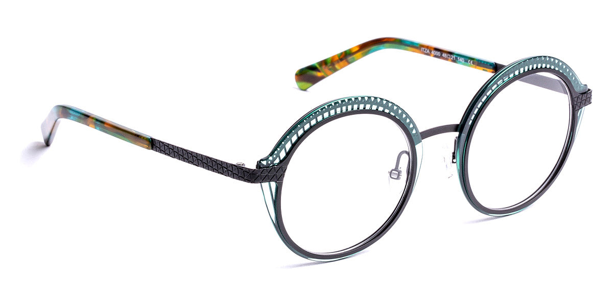 J.F. Rey® Itza JFR Itza 4000 48 - 4000 Green/Black Eyeglasses
