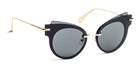 J.F. Rey® Jacinta JFR Jacinta 9005 62 - 9005 Black/Gray Sunglasses