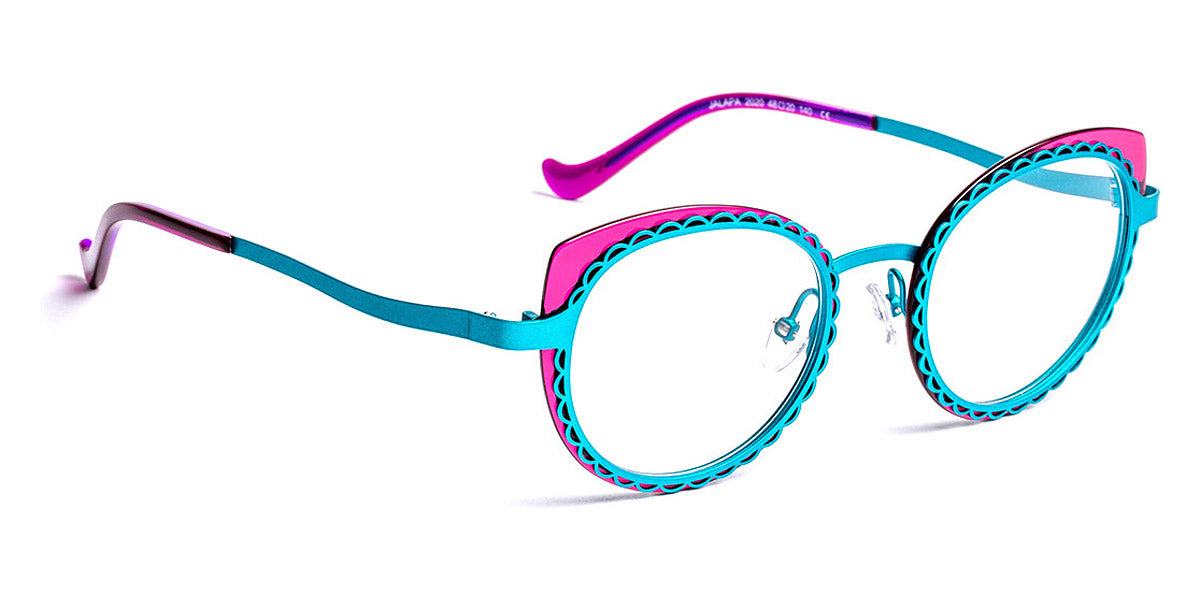 J.F. Rey® Jalapa JFR Jalapa 2020 48 - 2020 Plum/Turquoise Eyeglasses