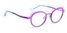J.F. Rey® Jalapa JFR Jalapa 7070 48 - 7070 Purple/Gradient Purple Blue Eyeglasses