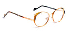J.F. Rey® Janet JFR Janet 5000 48 - 5000 Pink Gold/Black Eyeglasses
