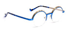 J.F. Rey® Japa JFR Japa 2510 46 - 2510 Blue/Silver Eyeglasses
