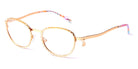 J.F. Rey® Javiera JFR Javiera 5050 49 - 5050 Pink Gold Mat/Pink Light Gold Eyeglasses