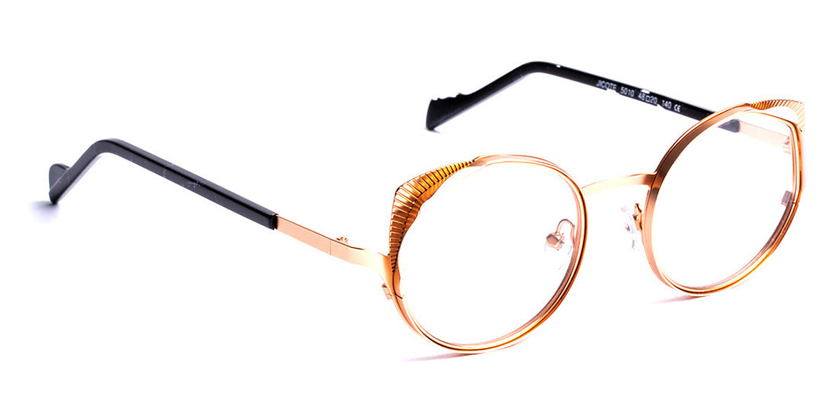 J.F. Rey® Jicote JFR Jicote 5010 48 - 5010 Pink Gold/White Eyeglasses