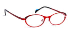J.F. Rey® Joie JFR Joie 3090 51 - 3090 Red Satin/Demi Eyeglasses