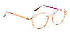 J.F. Rey® Jopsi JFR Jopsi 8090 48 - 8090 Gradient Pink Brown/Shiny Pink Gold Eyeglasses