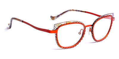 J.F. Rey® Juarez JFR Juarez 0030 51 - 0030 Red Black Eyeglasses