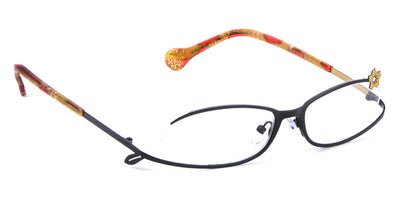 J.F. Rey® Jubyl JFR Jubyl 0055 56 - 0055 Black/Gold Eyeglasses