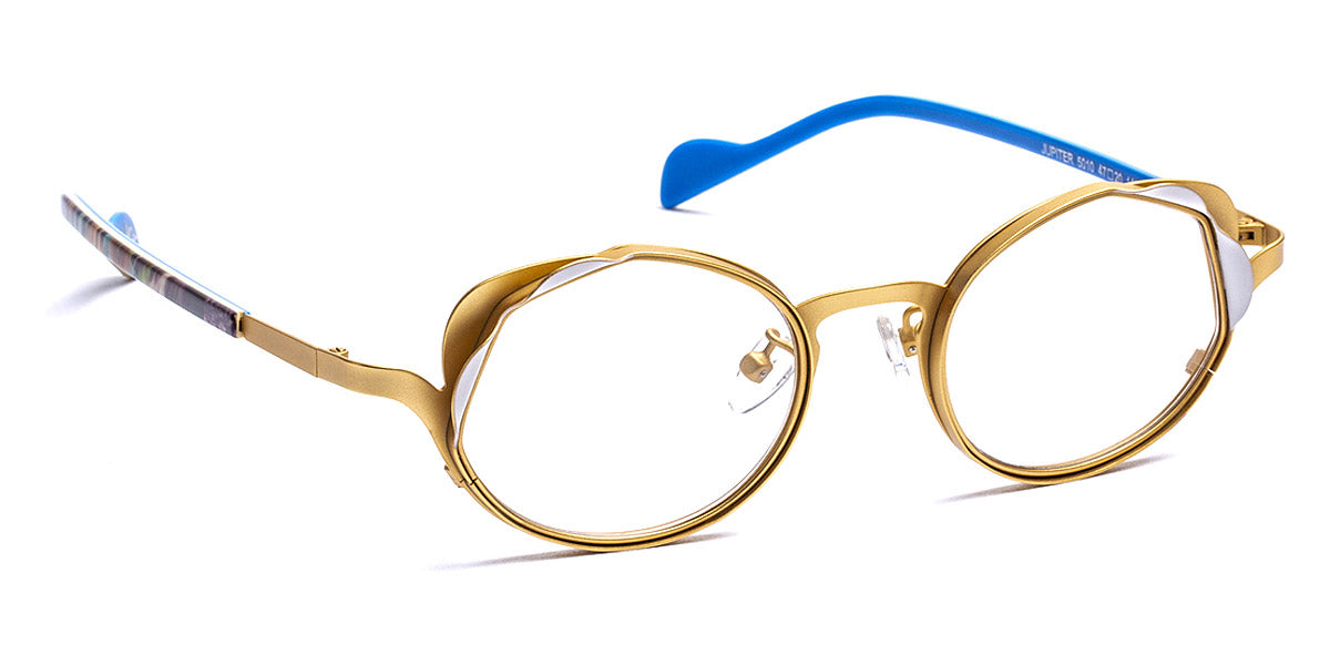 J.F. Rey® Jupiter JFR Jupiter 5010 47 - 5010 Pink Gold/White Eyeglasses