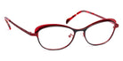 J.F. Rey® Juza JFR Juza 0030 52 - 0030 Black/Red Eyeglasses