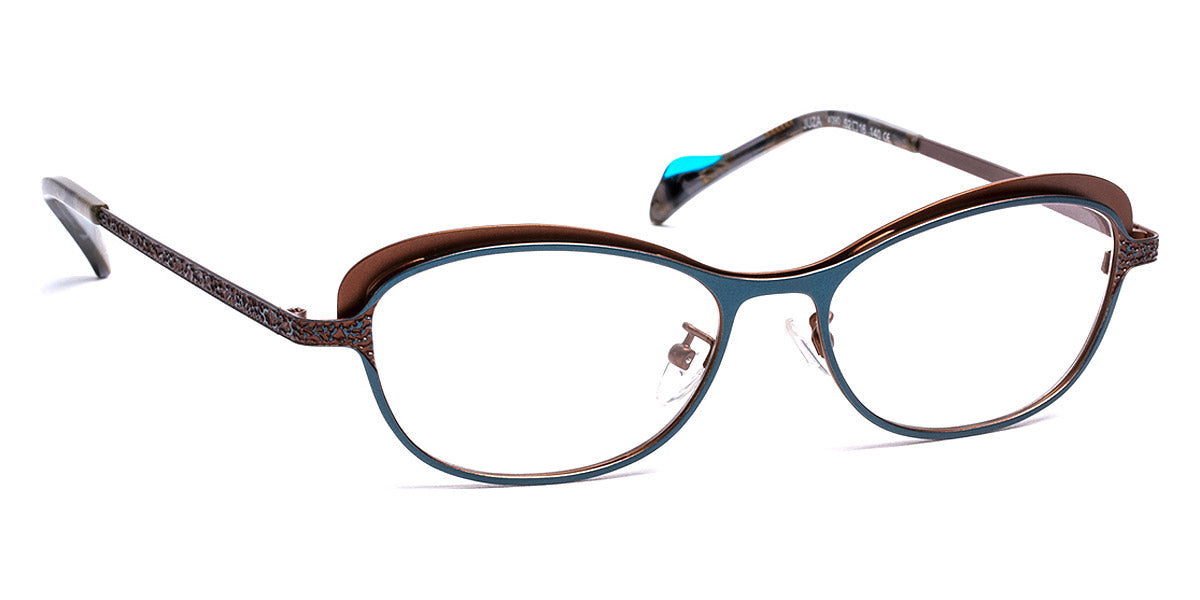 J.F. Rey® Juza JFR Juza 4090 52 - 4090 Green/Brown Eyeglasses