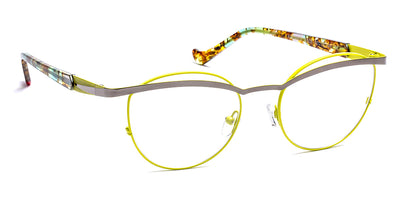 J.F. Rey® Kalipso JFR Kalipso 5505 50 - 5505 Yellow/Shiny Gunmetal Eyeglasses