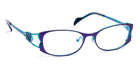 J.F. Rey® Kara JFR Kara 7025 52 - 7025 Purple/Turquoise Eyeglasses