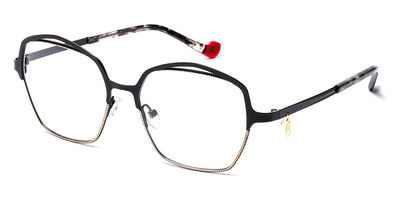 J.F. Rey® Karen JFR Karen 0050 53 - 0050 Black/Yellow Gold Eyeglasses