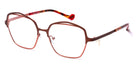 J.F. Rey® Karen JFR Karen 9080 53 - 9080 Chocolate/Peach Eyeglasses