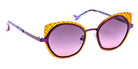 J.F. Rey® Karla Sun JFR Karla Sun 7530 50 - 7530 Plum/Red Sunglasses