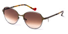 J.F. Rey® Katell Sun JFR Katell Sun 4505SOL 52 - 4505SOL Khaki/Ruthenium Sunglasses