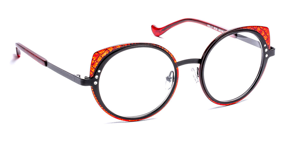 J.F. Rey® Kelly JFR Kelly 0030 49 - 0030 Black/Red Eyeglasses