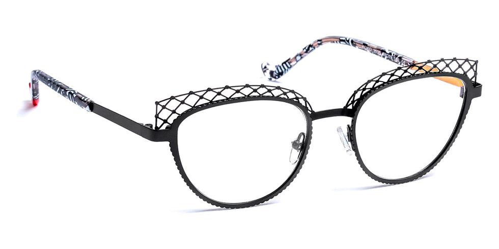 J.F. Rey® Kiss JFR Kiss 0050 52 - 0050 Black/Gold Eyeglasses