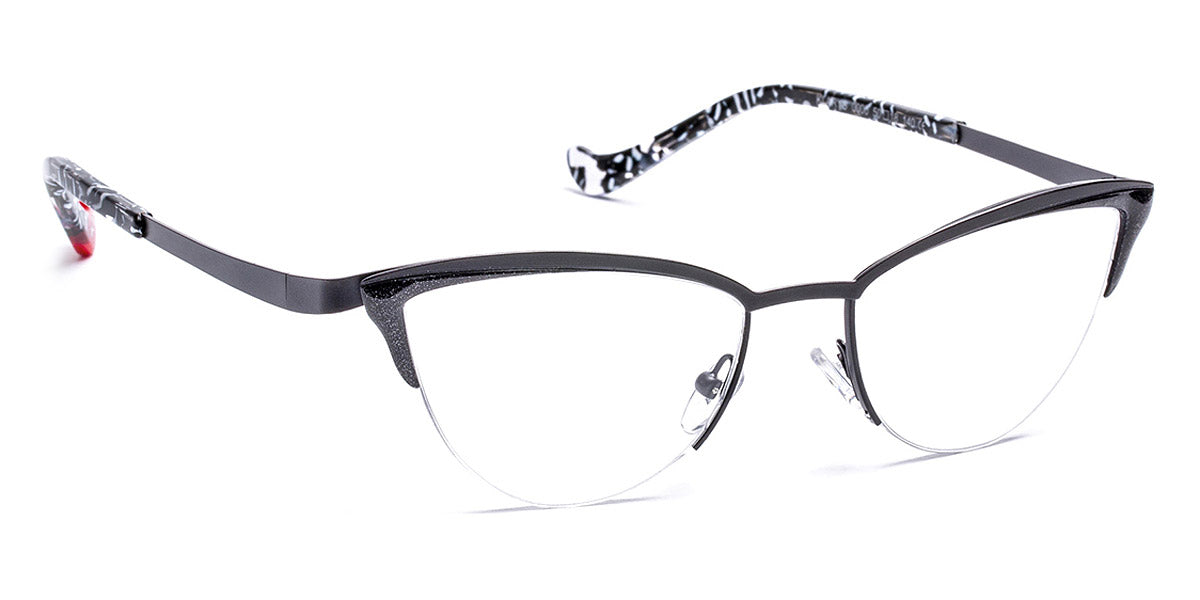 J.F. Rey® Klarys JFR Klarys 0000 50 - 0000 Black/Black Glitter Eyeglasses