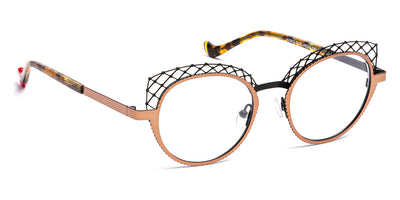J.F. Rey® Koko JFR Koko 5000 48 - 5000 Pink Gold/Black Eyeglasses
