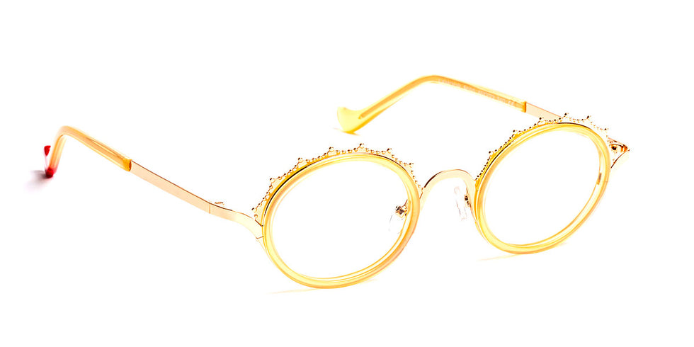 J.F. Rey® Lamour JFR Lamour 5050 45 - 5050 Honey/Pink Gold Eyeglasses