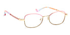 J.F. Rey® Lassie JFR Lassie 8545 49 - 8545 Pink/Khaki/Gold Eyeglasses