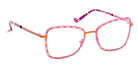 J.F. Rey® Leila JFR Leila 9080 52 - 9080 Brown/Pink Eyeglasses