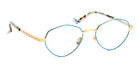 J.F. Rey® Lexy JFR Lexy 2555 52 - 2555 Blue/Orange Brosse Eyeglasses