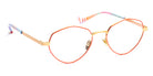 J.F. Rey® Lexy JFR Lexy 7055 52 - 7055 Coral/Brushed Gold Eyeglasses