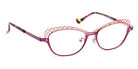 J.F. Rey® Linda JFR Linda 7080 51 - 7080 Plum/Pink Eyeglasses