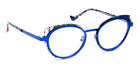 J.F. Rey® Line JFR Line 2092 50 - 2092 Blue/Demi Eyeglasses