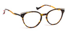 J.F. Rey® Livia JFR Livia 9000 51 - 9000 Demi/Stripes Black Eyeglasses