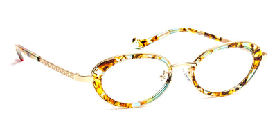 J.F. Rey® Lorza JFR Lorza 2550 49 - 2550 Green/Gold Eyeglasses