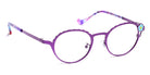 J.F. Rey® Lou Af JFR Lou Af 7020 47 - 7020 Purple/Turquoise Eyeglasses