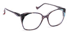 J.F. Rey® Louka JFR Louka 9220 52 - 9220 Panther/Metal Black/Blue Eyeglasses